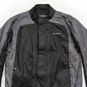 Olympia Moto Sports Black Mesh Zip-In Jacket Liner - Men's M